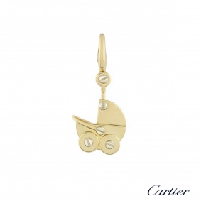 Cartier Yellow Gold Pram Charm
